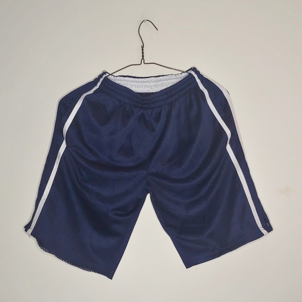 Blue and White Shorts